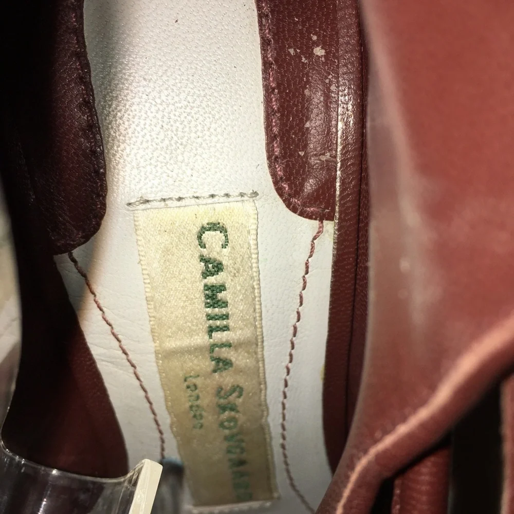 Camilla Skovgaard Leather Strap Heels - Picture 7 of 8